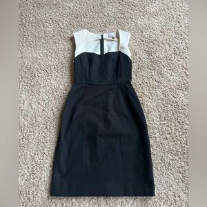 Banana Republic Black & Cream Dress